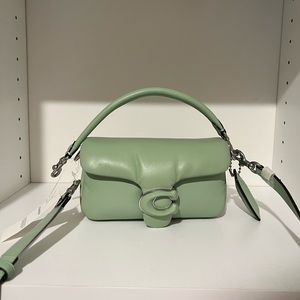 Coach Tabby 18 in Pistachio